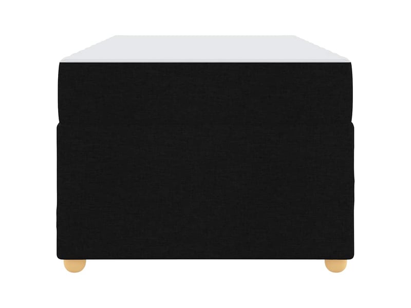  Lit simple- lit adulte -  cadre de lit avec matelas noir 80 x 200 cm tissu  - Conforama D