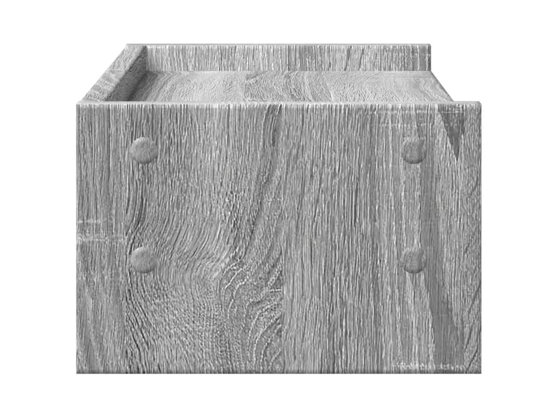  Support de moniteur table meuble bureau sonoma 42 x 24 x 16 cm bois d'ingénierie gris 02_0044988  - Conforama C