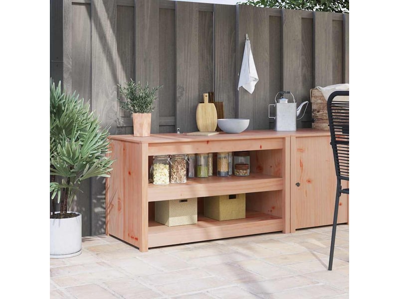Meuble de rangement, armoire de cuisine meppel chêne brun 106x55x64cm shl5016 - Conforama B