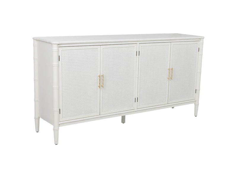 Buffet en bois blanc 178,5x45,5x89 cm h  - Conforama A