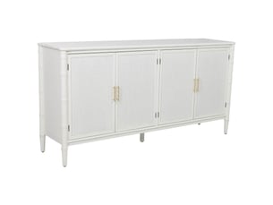 Buffet en bois blanc 178,5x45,5x89 cm h