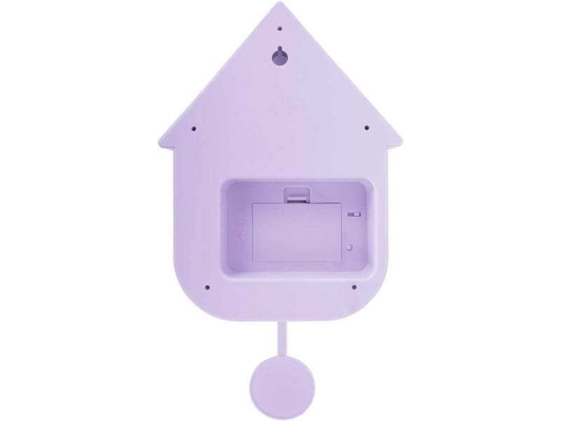  Horloge murale moderne cuckoo violet clair  - Conforama C