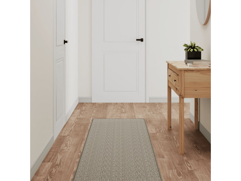  Tapis de couloir aspect sisal taupe gris 50x200 cm - comfortxl 355766 - Conforama B