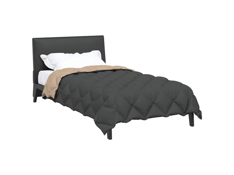  Duvet d'hiver - couette 135 x 220 cm 450 gsm microfibre (100% polyester)  - Conforama C