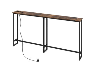 Console 0 tiroir(s)  coloris marron <strong></strong> <strong></strong>