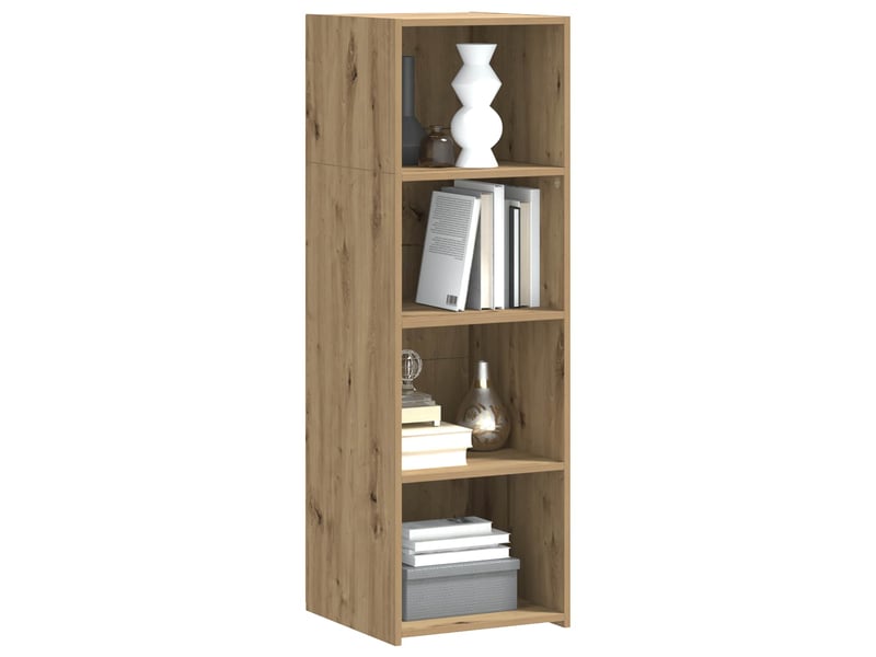  Haut armoire, armoire de rangement chêne artisanal 40x41x124 cm bois d'ingénierie  - Conforama C
