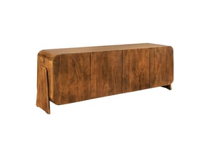 Buffet 4 porte(s)   <strong>MEUBLORAMA</strong> <strong></strong> - 175 cm coloris bois clair 