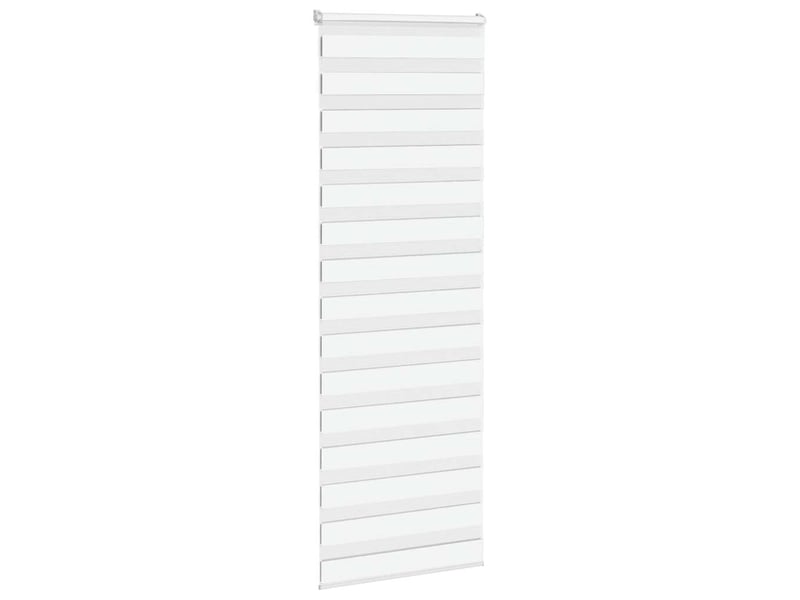 Store zèbre, store de fenêtre blanc 70x200 cm largeur du tissu 65,9 cm polyester cf48418 - Conforama C