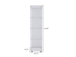 Vitrine coloris blanc - x42.5 cm