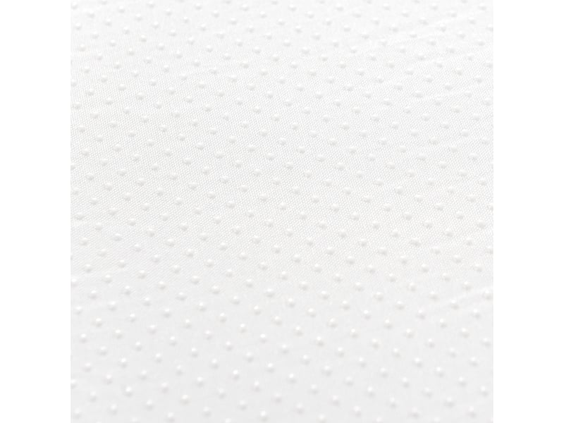  Matelas 90 × 200 cm en mousse h3, ergonomique et respirant, certifié oeko-tex, déhoussable, blanc  - Conforama E