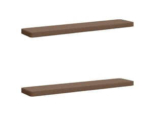 Lot de 2 coussins de banc, coussins d'assise vught 100 % polyester taupe cf58574