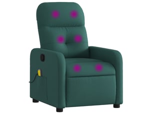 Fauteuil fixe  DECOSHOP 26 Tissu vert