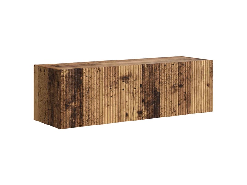  Ensemble de meuble tv - banc tv - meuble de rangement mural 6 pcs bois ancien  - Conforama E