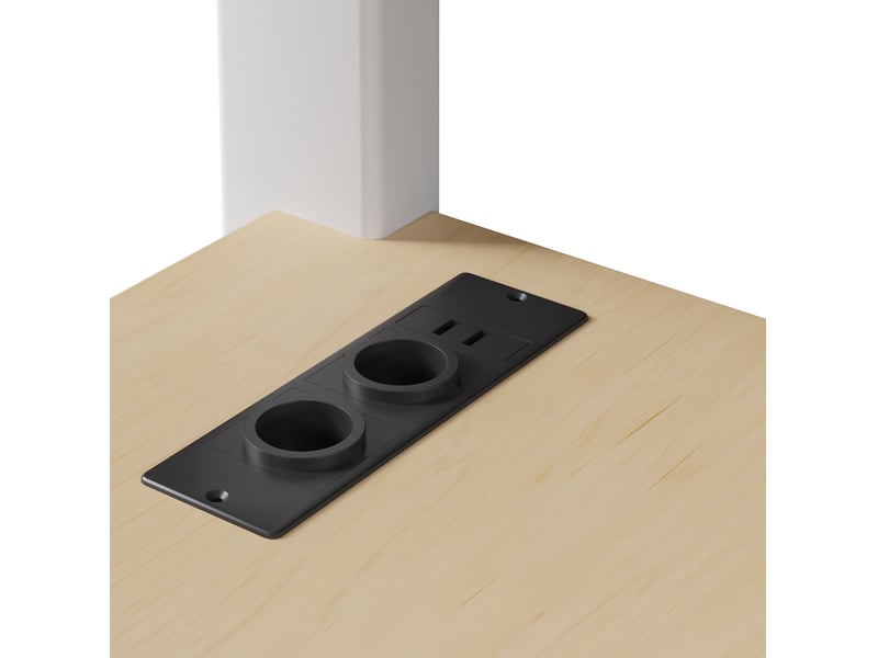  Lit mezzanine 140x200 cm, bureau intégré, usb, avec éclairage led, bibliothèque, espaces de rangement, structure métal+mdf, blanc, sans matelas  - Conforama E