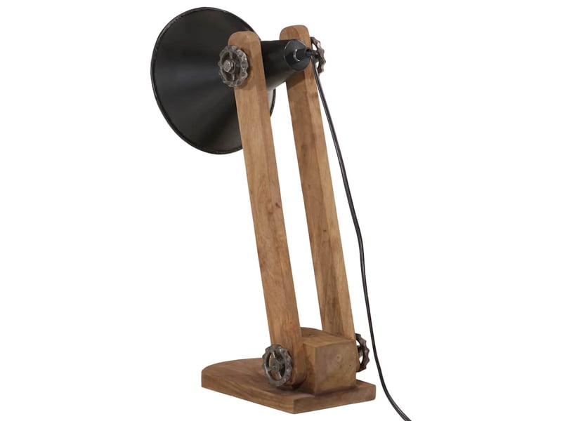  Lampe de bureau 25 w noir 23x13x52 cm e27  - Conforama E
