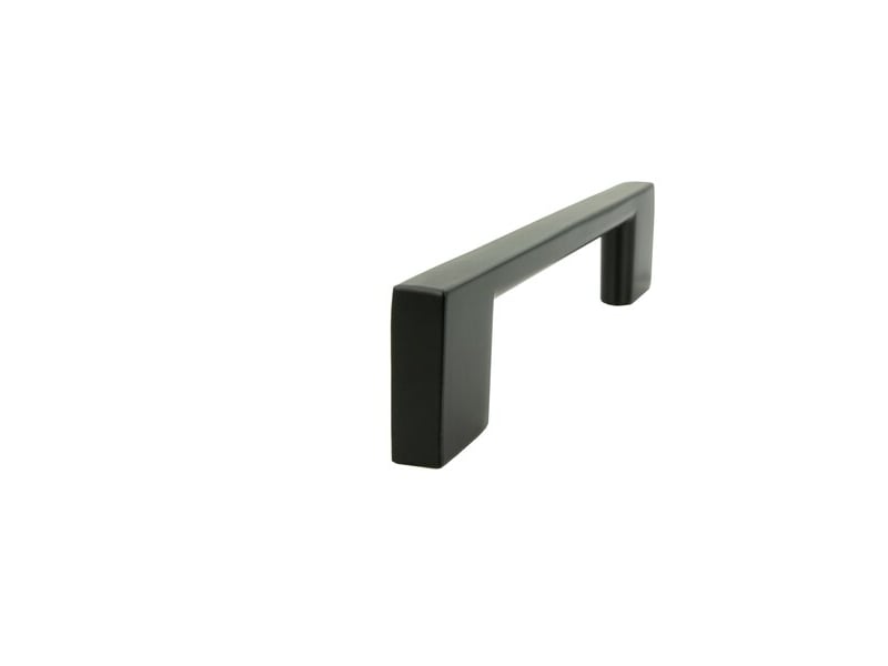 10 poignées de meubles métalliques noires de 96 mm  - Conforama D