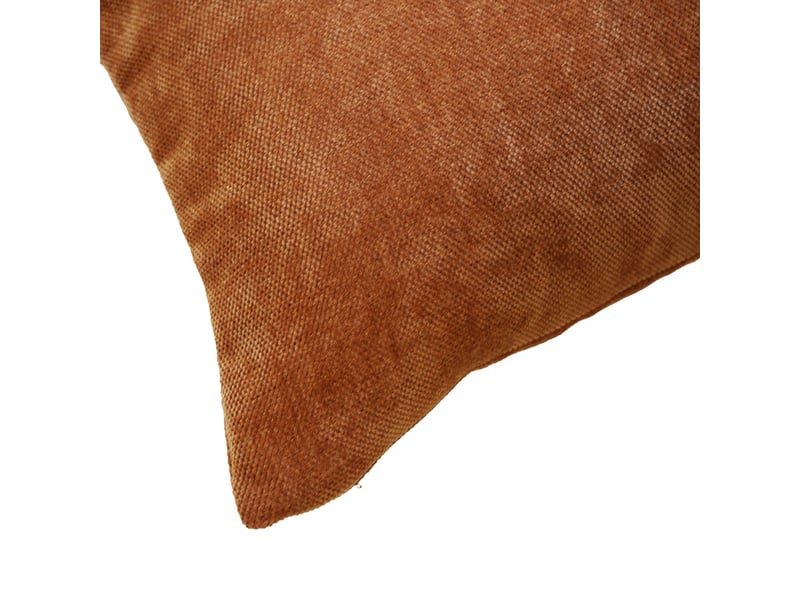  Coussin décoratif rectangulaire déhoussable en velours chenille 40x60 cm  - Conforama C
