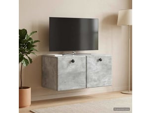Meuble tv coloris gris 59.5 cm <strong></strong>  <strong></strong>