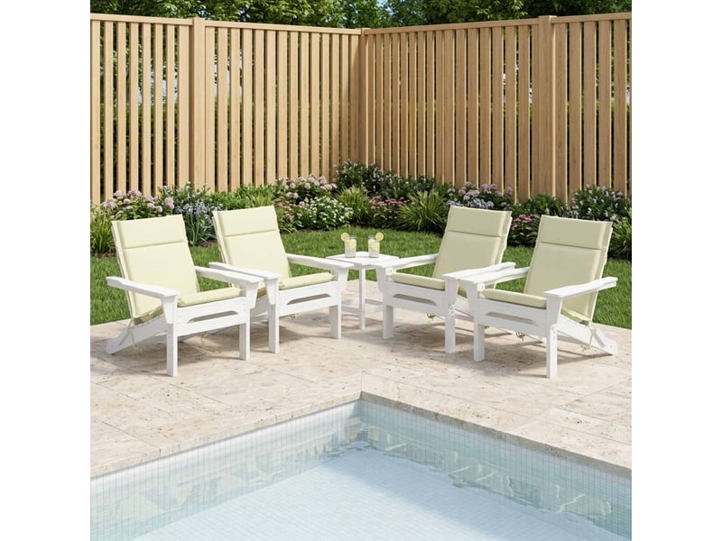  Lot de 6 coussins de chaise à dossier haut gemert cf59357  - Conforama B
