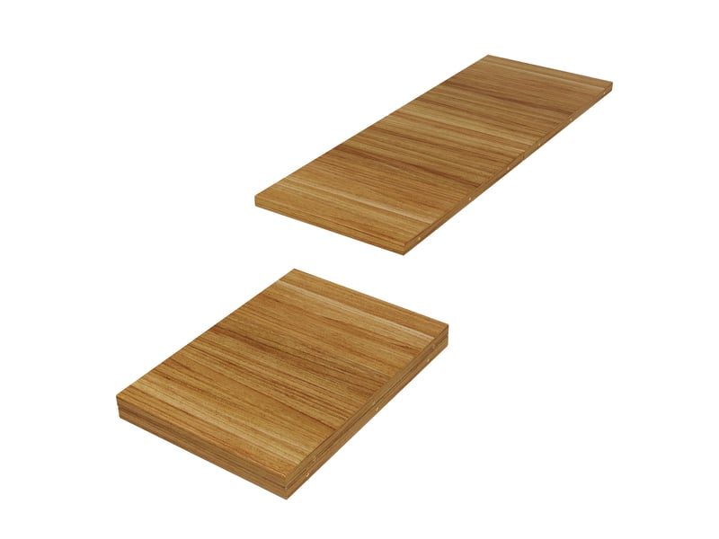  Table extensible avec rallonge pour salle à manger en mdf 118-158×118×76,8 cm marron  - Conforama D