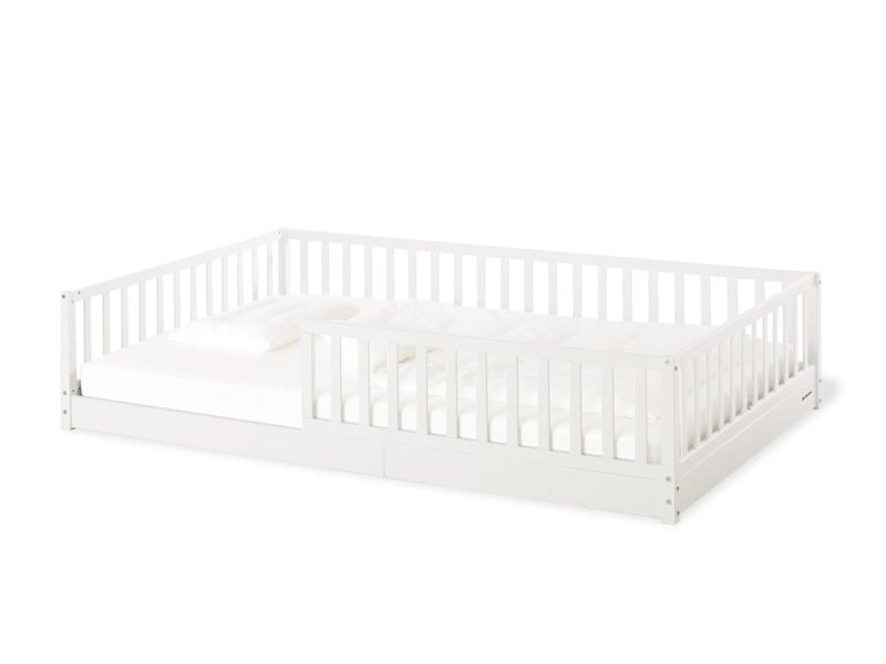  Lit au sol evi 120 x 200 cm - blanc pinolino 112403BT - Conforama A