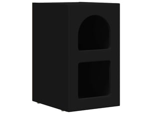 Table de chevet - cabinet de chevet - table de nuit elst noir 29,5 x 33,5 x 50 cm bois d'ingénierie