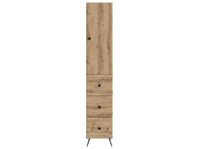 Ensemble de meubles 2 pcs, rangement de salon 34,5x34,5x90 cm bois d'ingénierie shl9889 - Conforama E