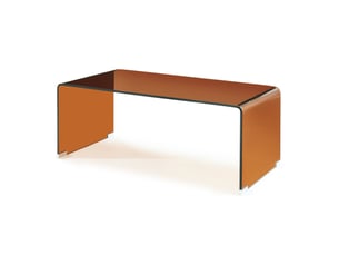 Table basse rectangulaire coloris marron  Väsas - 90 cmx90 cm