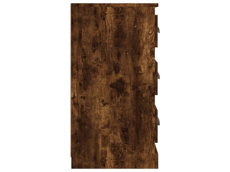  Buffets 2 pcs - bahut - meuble de rangement chêne fumé bois d'ingénierie  - Conforama E