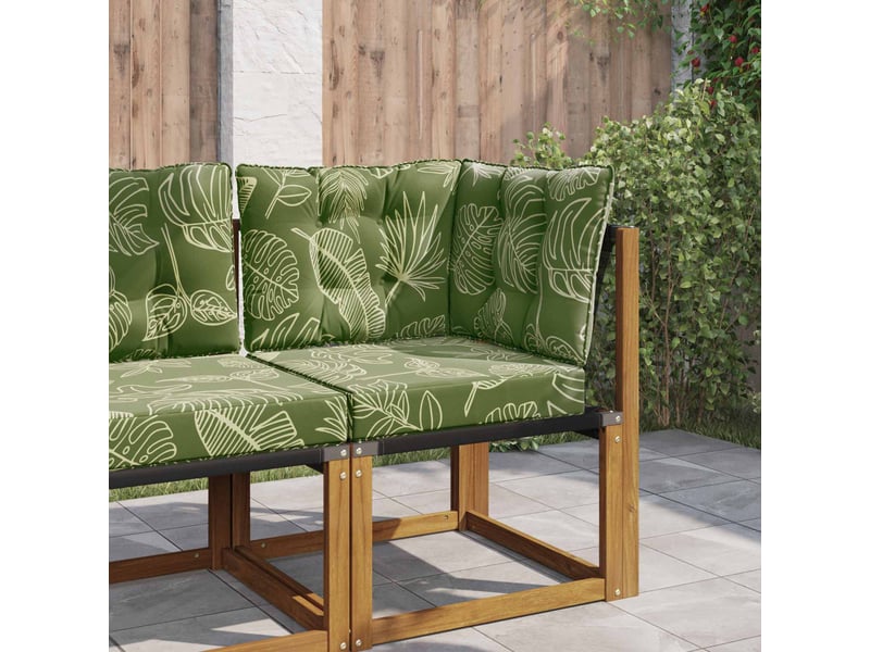  Coussin de canapé d'extérieur, coussin de chaise polyester modèle feuille cf54098  - Conforama B