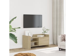 Meuble tv coloris marron 80 cm <strong></strong>  <strong></strong>