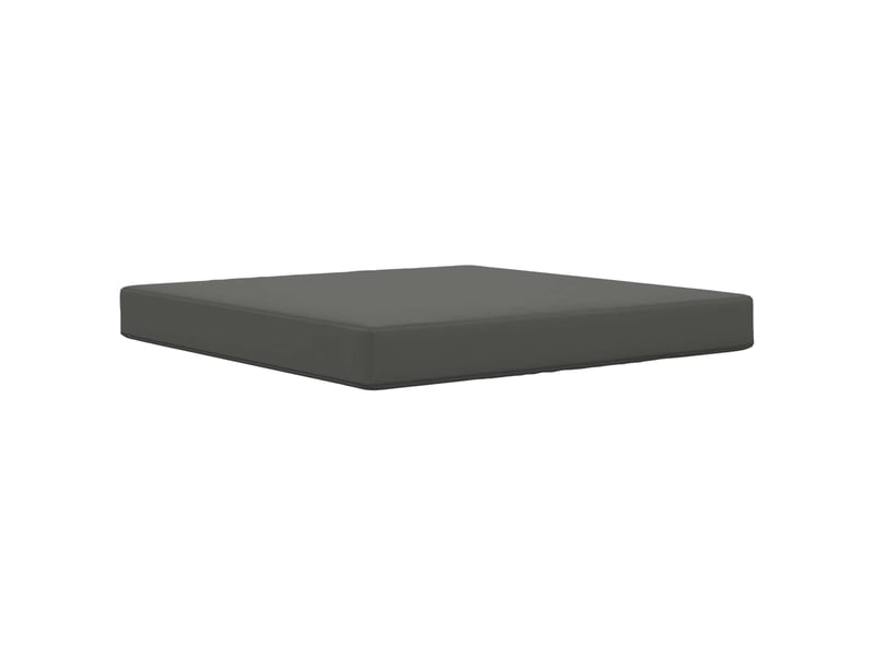  Coussin de canapé d'extérieur, coussin de chaise polyester anthracite 80 x 80 cm cf54017  - Conforama A