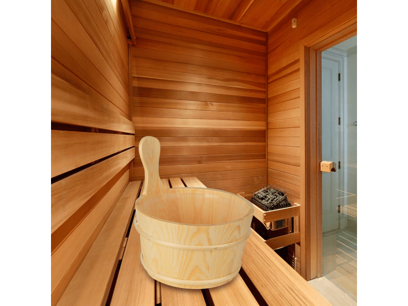  Seau de sauna en bois – durable et  - Conforama B