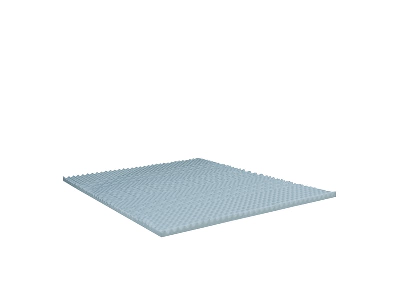  Surmatelas mémoire de forme et gel fraîcheur 6 cm harmonie 140x190 cm - blanc 3SU09.1419 - Conforama C