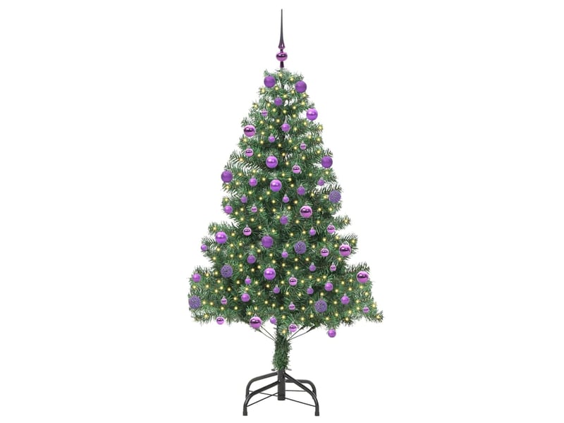  Sapin de noël, arbre de noël vert 210 cm pvc shl2738  - Conforama C