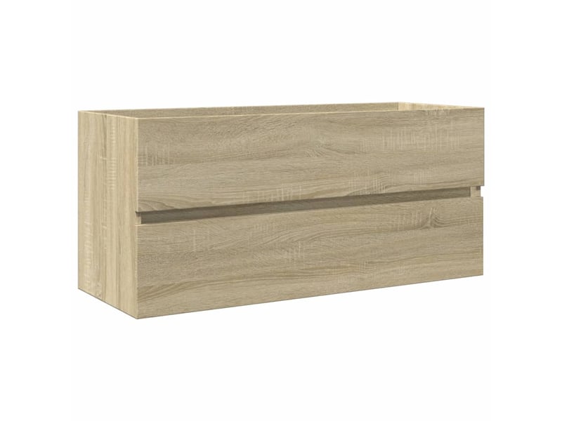  Ensemble de meubles de bain 2pcs céramique et bois d'ingénierie cf63560  - Conforama D