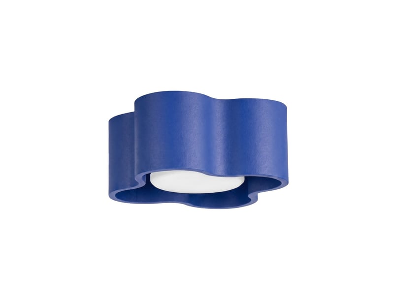  Plafonnier ovio 1 outremer gx53 aluminium moderne 6x12x12cm SL.3361 - Conforama A