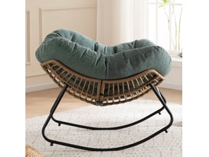 Pouf / repose pied <strong>COVREO </strong> <strong></strong> vert