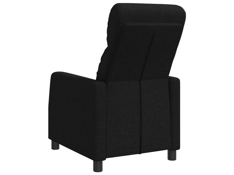  Vidaxl fauteuil inclinable noir tissu  - Conforama E