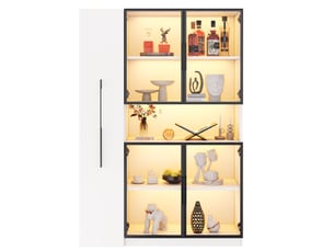 Lit superposé 90x200 cm <strong>SWEIKO</strong>  <strong></strong> coloris noir