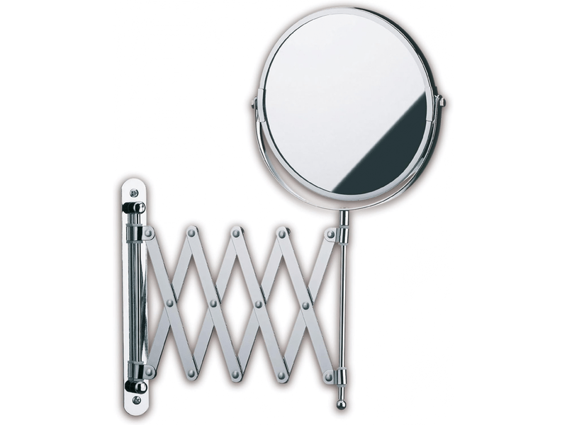  Miroir cosmétique mural, grossissant 5x,  gris  - Conforama A