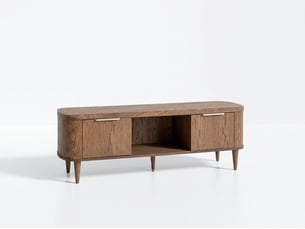Meuble tv coloris marron 180 cm <strong>BOBOCHIC</strong> <strong>MAZARGUES</strong>