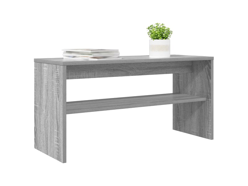  Meuble tv - banc tv - meuble de rangement 80 x 30 x 40 cm gris sonoma bois d'ingénierie  - Conforama C