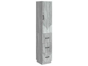 Armoire <strong></strong> <strong></strong> coloris gris largeur 33 cm