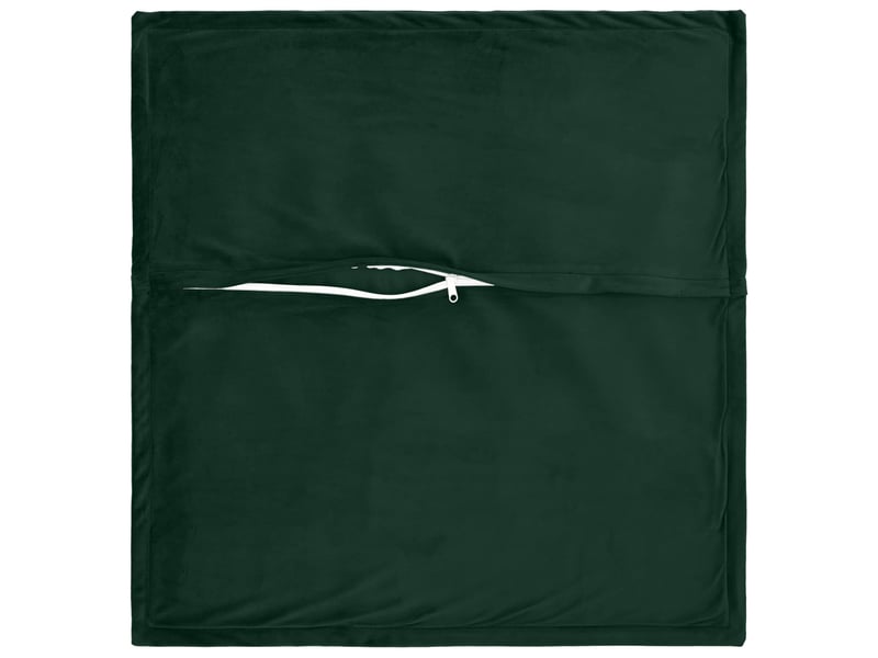  Lot de 2 coussins avec oreiller, coussins décoratifs houten vert foncé fløjl cf51119  - Conforama D
