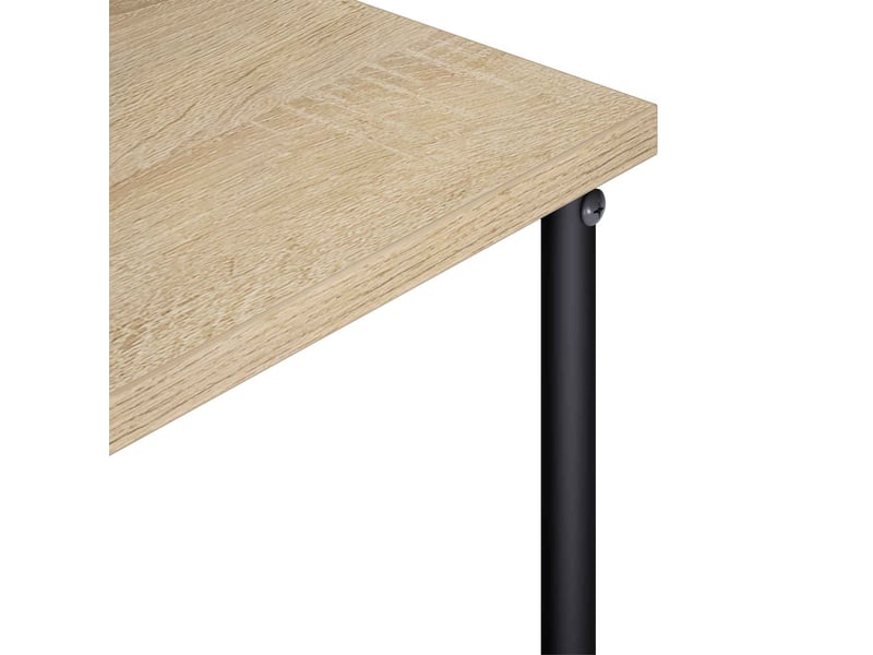  Meuble tv, table tv 100x40x50 cm chêne sonoma bois d'ingénierie  - Conforama E