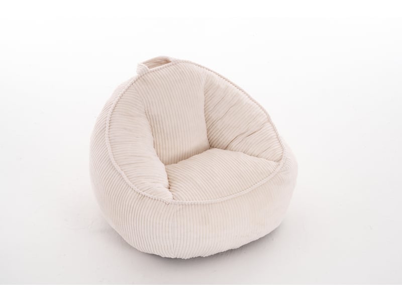  Pouf pour enfant beige avec garnissage en mousse W5378P504680 - Conforama B
