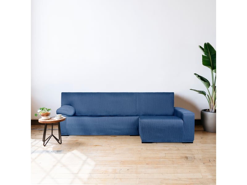 Housse de canapé apolo, méridienne mini, accoudoir long droit (vue de face) c03  - Conforama C