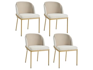 Ensemble table arrondi(e)  4 chaise(s)  <strong>ULEVR</strong> <strong></strong> 