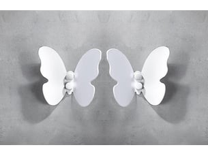Crochets muraux décoratifs en métal, porte-serviettes en forme de papillon, pour manteaux, ensemble de 2 pièces, multicolore